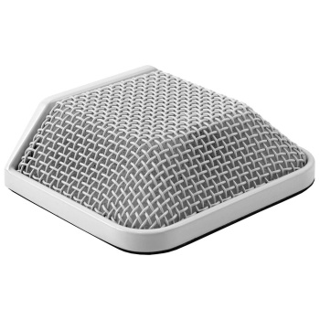 MXL Microphones 01 0125 AC-44 USB Masaüstü Konferans Yayın Mikrofonu (Beyaz) | Dokunmatik Susturma Özelliği Web Konferans İçin 3 Alanlı Kapsül Kristal Netliğinde Ses